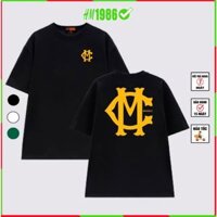 Áo thun nữ nam áo thun xanh lá unisex tay lỡ phông local brand form rộng chất cotton HM1986