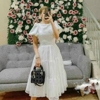 Áo Thun Nữ Ngắn Tay Dệt Kim - HỒNG - SM