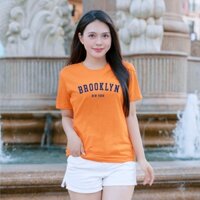 Áo Thun Nữ Nhập Khẩu Thái Lan chất liệu cotton cao cấp (P13-BROOKLYN)