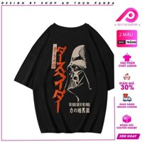 Áo thun nữ Star Wars Darth Vader The Dark Side Of The Force Kanji T-Shirt PANDA MANGA JAP202111272