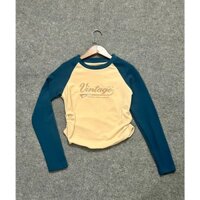 Áo Thun Nữ Tay Dài Ôm Body Nhiều Màu