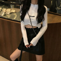 Áo thun nữ tay dài ôm dáng thời trang