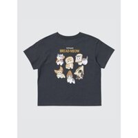 Áo thun nữ tay ngắn in hình rêu lún Uniqlo 476621