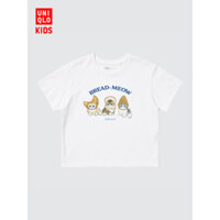 Áo thun nữ tay ngắn in hình rêu lún Uniqlo 474800