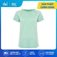 Áo thun nữ thể thao tay ngắn phối lưới lưng mở iBasic IBX133 - Xanh ngọc đậm - S