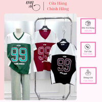 Áo thun nữ Thời trang Mộng Nhiên số 99 chất cotton khô 3158
