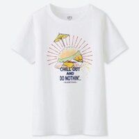 Áo thun nữ Uniqlo Gudetama - SANRIO Characters UT Graphic