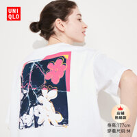 Áo thun nữ Uniqlo (UT) In hoa Andy (Tay ngắn in hình Andy Warhol) 460992