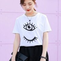 Áo Thun Nữ Unisex In Hình Con Mắt XMISS