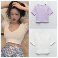 Áo thun nữ zara | Hàng hiệu vợt Sale