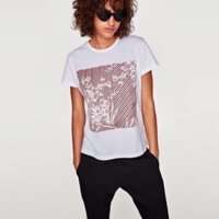 Áo thun nữ Zara mềm mại thời trang