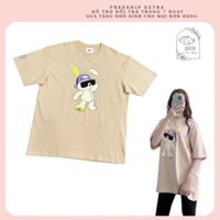 Áo thun NY  thể thao nam nữ Logo thêu nổi logo chó