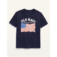Áo thun Old Navy dành cho bé trai có hình lá cờ
