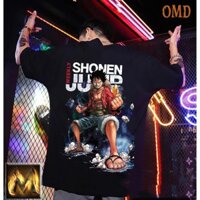 áo thun one piece OMD OVERSIZE UNISEX (2 Màu ĐEN-TRẮNG)