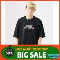 Áo thun Oneday unisex Basic Tee phông trơn nam nữ tay lỡ form rộng oversize phong cách Hàn Quốc. *