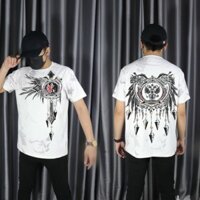 Áo thun ông địa ecko (quà tặng kèm zipo ) áo thun nam cánh chim logo sang trọng