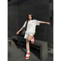 Áo Thun '' oo one '' oversize thoáng mát , áo nữ chất cotton cao cấp định lượng 250gsm