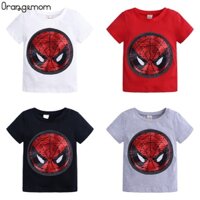 Áo thun Orangemom tay ngắn đính kim tuyến thời trang mùa hè cho bé