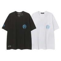 Áo thun Oversize Chrome --- Áo thun ngắn tay thiết kế bỏ túi hình trái tim Unisex