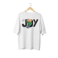 Áo thun oversize in hình chú gấu siêu dễ thương chất liệu cotton cao cấp