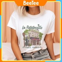 Áo thun Oversize in hình La Ratatouille Chuột đầu bếp Pixar 205