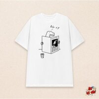 Áo thun oversize Local brand Khủng Long Adu Vjp | Áo Vớ Vẩn | Cotton 100% 250gsm Nam Nữ