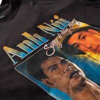 Áo thun Oversize local brand Anh Núi Sóng ở đáy sông Coton 100%| Áo Vớ Vẩn | Cotton 250gsm