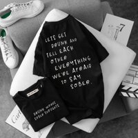 Áo thun oversize local brand Get Drunk & Sober (in 2 mặt) | Áo Vớ Vẩn | Cotton 230gsm