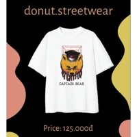 ÁO THUN OVERSIZE UNISEX CAPTAIN BEAR