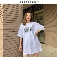 Áo thun oversize BLACKDOKI-IMBER CLASSIC , áo thun basic form rộng tay lỡ cá tính M132