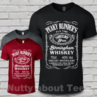 Áo thun Peaky Whisky Shelby Bros The Garrison Est Birmingham Blinders Bông mới