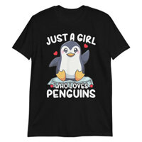 Áo thun Penguin Just A Who Loves Penguins