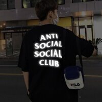 Áo Thun Phản Quang ANTI SOCIAL CLUB free size siêu cold