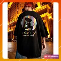 Áo Thun Phản Quang Áo Dragon Ball form rộng unisex tay lỡ chất Cotton fresize PQ44