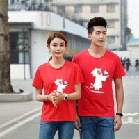 Áo Thun Phản Quang Cương Thi Love PQ104