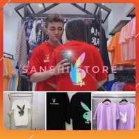 Áo thun Phản quang ♥ FREESHIP ♥ áo thun Thỏ Playboy FREESIZE nam nữ - PQ96