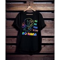 Áo thun phản quang in hình họa tiết doremon, áo thun phản quang tay lỡ - SP247644