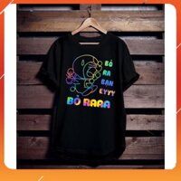 Áo thun phản quang in hình họa tiết doremon, áo thun phản quang tay lỡ - SP247644