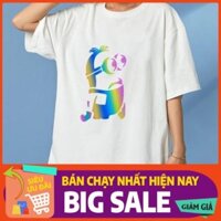 Áo Thun Phản Quang Nam Nữ From Rộng in hình Minion PQ82 Chất Liệu Cotton Mềm Mại Co Giãn Thông Thoáng