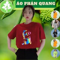 Áo Thun Phản Quang Nam Nữ From Rộng in hình Minion PQ82 Chất Liệu Cotton Mềm Mại Co Giãn Thông Thoáng