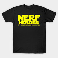 Áo thun phiên bản chuẩn dễ thương cổ tròn dễ thương hot trend  xinh Nerf Herder TShirt 3