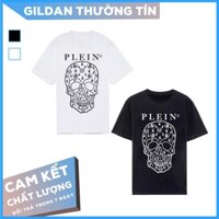 Áo thun PHILIPP PLEIN ROUND NECK | Mẫu mới 2022 | Áo thun đầu lâu PP | Fom áo thoải mái nam nữ | Chất liệu in đời mới