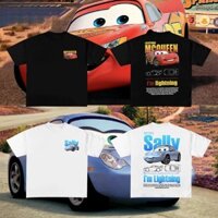Áo THUN PHIM HOẠT HÌNH ERST CÂU CHUYỆN XE LIGHTNING MCQUEEN & ÁO THUN COTTON NAM NỮ OVERSIZ