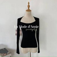 Áo Thun Phối Lưới Đen Ôm Body Sexy, Cá Tính, Sành Điệu Thời Trang Nữ L.O.V.E.A.B.L.E