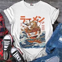 Áo thun phong cách Nhật Bản - Tô Mì Ramen - MS01 - Áo thun thời trang