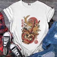 Áo thun phong cách Nhật Bản - Tô Mì Ramen - MS03 - Áo thun thời trang