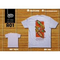 Áo thun phong cách Việt - "Chợ nổi Cái Răng" - COTTON 100% - designed by TỔ XINH