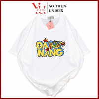 Áo Thun PHÔNG NAM NỮ UNISEX in decal ĐÀ NẴNG DANANG VIET NAM VIETNAM team tour travel du lịch (M-L-XL-XXL BIGSIZE)