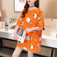 ÁO THUN PHÔNG NỮ CỔ TRÒN FORM RỘNG ĐẸP TÔN DÁNG MS Z16