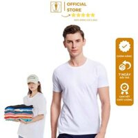 Áo thun Phông Trắng Trơn Lót Nam TRAZ Đẹp Cổ Tròn Dáng Phom Rộng Cộc Tay Lỡ Unisex - TRẮNGLOẠI2,M  55 - 69 kg